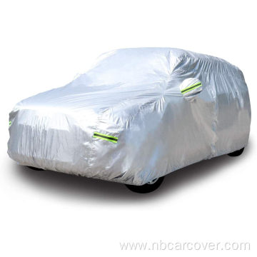 Silver 190t Polyester Car Cover